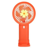 Daisy Handheld USB Rechargeable Mini Portable Fan with Phone Holder