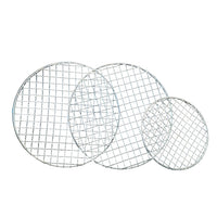 Round Portable Barbecue Grill Net for Home Outdoor Picnic and Japanese BBQ
