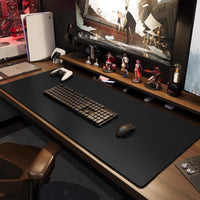 Large PU Leather Desk Pad, Waterproof Mouse Pad and Keyboard Mat for Office and Home