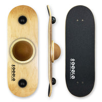Geele Professional Rotating Balance Board for Adults & Kids, Standing Desk, Snowboard & Surf Training Skateboard