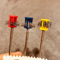 Handled Sanding Needle for Surface Treatment and Jewelry Making