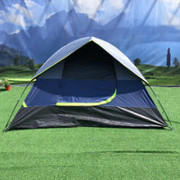 Portable Outdoor Family Camping Tent with UV Protection for Hiking, Picnics, and Beach
