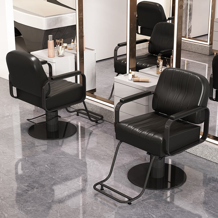 Swivel Reclining Hydraulic Barber Chair for Salon and Spa