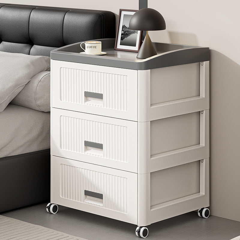 Drawer Storage Cabinet, Multi-layer Plastic Organizer for Bedroom, Bedside, Snacks
