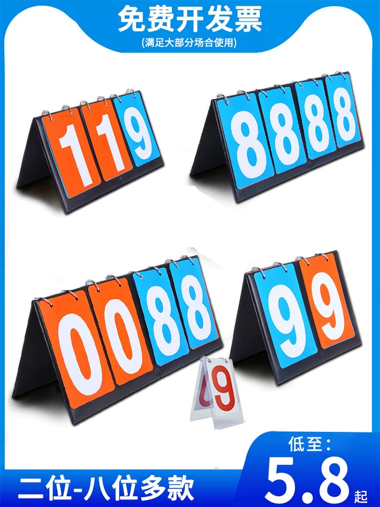 Scoreboard Flippable Billiards Scoreboard Scoreboard Football Basketball Game Scoreboard Flip Board