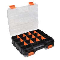 Portable PP Plastic Storage Box with Lid for Tools and Parts