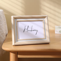 Nordic Style Photo Frame for Tabletop or Wall Mounting, Various Sizes