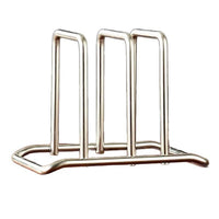 Stainless Steel Kitchen Countertop Lid and Cutting Board Rack