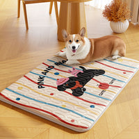 All-Season Washable Pet Sleeping Mat for Dogs and Cats, Non-Slip Pet Bed