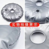 Round Water Weight Bag for Umbrella Base, Outdoor Flagpole, and Moxibustion Stand