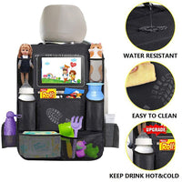 Oxford Cloth Car Backseat Organizer with Storage Pockets