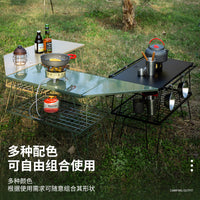 Portable Outdoor Folding Camping Picnic Table with Storage Bag