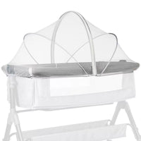 Full Coverage Baby Stroller Mosquito Net with Zipper and Adjustable Bottom, Foldable for Outdoor Use