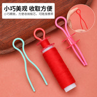 Plastic Bobbin Clips Thread Holders for Sewing Machine Spools Prevent Thread Unraveling