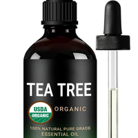 Organic Tea Tree Essential Oil for Massage, Skin and Hair Care - Multi-purpose Aromatherapy Oil for Moisturizing Skin