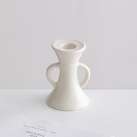 Nordic Ins Style Ceramic Candlestick Holder for Home Decor and Romantic Dinners