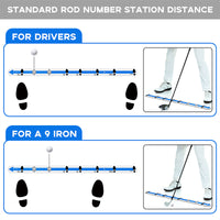 Golf Putting Alignment Ruler Training Aid