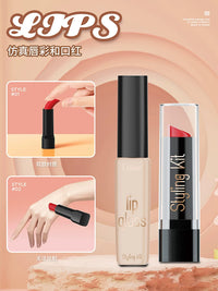 Kids Pretend Play Makeup Kit Princess Cosmetic Set for Girls