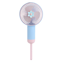 2023 Mini Handheld Fan with Lanyard, 3-Speed Adjustable, Portable USB Rechargeable for Kids and Girls