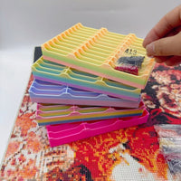 30-Grid Diamond Painting Storage Bag Organizer for Beads and Accessories