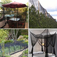 Outdoor Garden Netting for Pest and Bird Protection - Patio Mosquito and Insect Screen