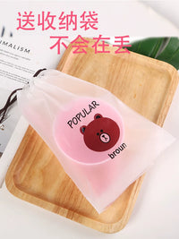Silicone Facial Mask Mixing Bowl Set with Brush, Spatula, and Spoon for Spa and Home Use