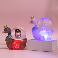 Fantasy Swan Song Crystal Ball Blind Box Glowing Ornament