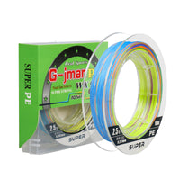 Braided PE Fishing Line 100m for Lure Fishing Sea Fishing Long Casting