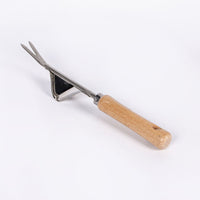 Gardening Hand Tool Set with Trowel, Hoe, Rake, and Weeder for Planting and Digging