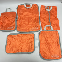 5-Piece Travel Organizer Set Waterproof Compression Packing Cubes for Clothes Underwear Luggage