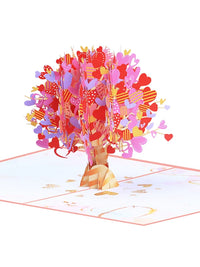3D Pop-Up Valentine's Day Greeting Card for Lovers