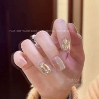 1440pcs Mini Flatback Rhinestones for Nail Art, Macaron Mixed Shapes Heart Butterfly Nail Decorations