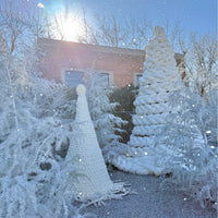 Chunky Iceland Yarn for Christmas Tree Decor & DIY Crafts