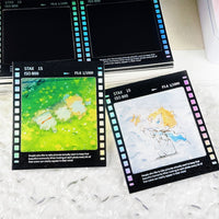 Ins Style Clear Card Sleeves and Paper Photo Holders for Bookmarks and Collectibles