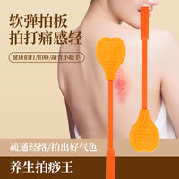 Silicone Meridian Patting Board for Health and Wellness, Home Use Massage Scrapping Plate