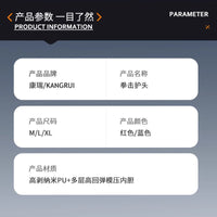 Kangrui Boxing Headgear for Adults, Full Coverage MMA Training and Competition Head Protector