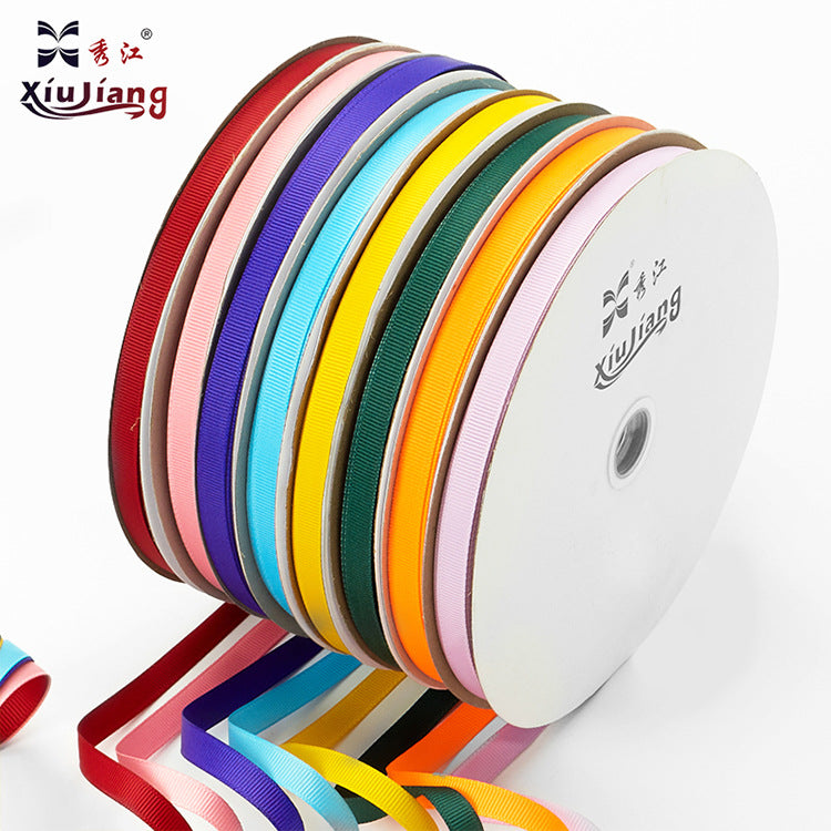 1cm Grosgrain Ribbon for Crafts, Gift Wrapping, and Decoration