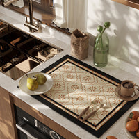 Diatomite Coffee Machine Mat, Absorbent Countertop Draining Pad, Heat-Resistant Kitchen Table Protector