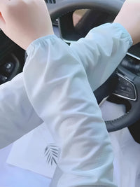 Loose Mesh Breathable Ice Sleeves for Summer Outdoor Activities