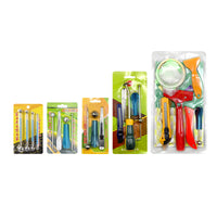 Tile Grout Removal and Finishing Tool Kit with Steel Ball Press
