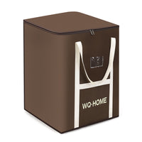 Large Capacity Non-Woven Fabric Moving Storage Bag Dustproof Clothes Quilt Organizer
