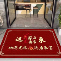 Commercial Entrance Mat Non-Slip Welcome Doormat Durable Crystal Velvet Floor Mat