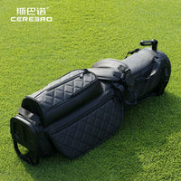 CEREBRO SPANO 26 Golf Stand Bag Portable Lightweight Practice Bag with 4 Dividers and Magnetic Pockets