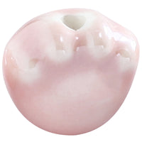 Candy Color Plated Bear Paw Ceramic Beads for DIY Jewelry Making