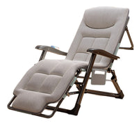 2025 New Recliner Chair Office Folding Lunch Break Bed Lazy Sofa Balcony Leisure Chair