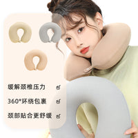 Memory Foam U-Shaped Travel Pillow for Neck Support