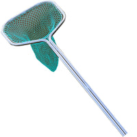 Stainless Steel Integrated Fishing Landing Net for Large Fish and Shrimp