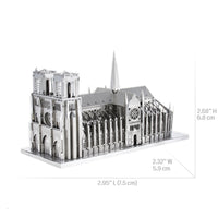 3D Metal Puzzle DIY Model Kit for Adults - Educational Brain Teaser Toy