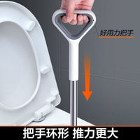 Heavy-Duty Toilet Plunger with Enhanced Suction Cup for Clogged Drains