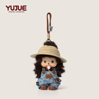 Authentic Monchhichi Plush Doll Keychain Bag Charm